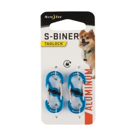 NITE IZE 2Pk S-Biner Id Tag Lock PLSBMA-03-2R6